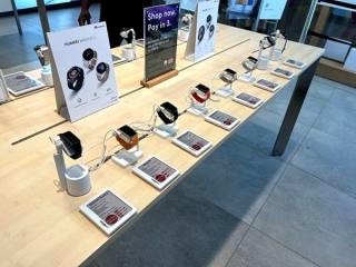YalaTech ESL utilizzato nei flagship store Huwei nel Regno Unito