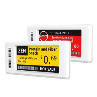 Serie Lite di etichette per scaffali digitali da 2,66 pollici