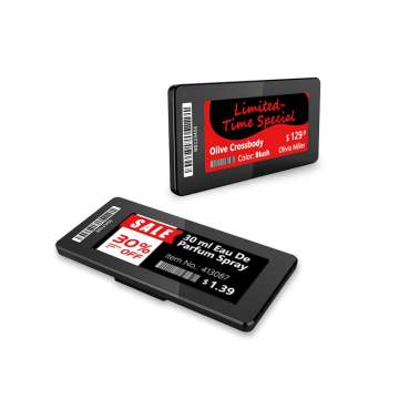 Tag da scaffale elettronico da 2,9 pollici Serie Slim