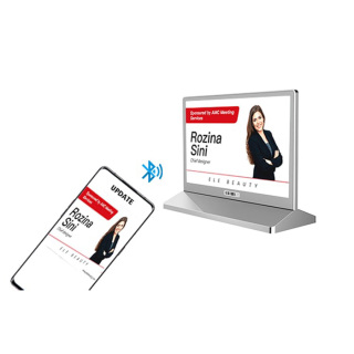 Segnaletica per riunioni E-Paper Bluetooth, supporto APP per telefoni Android e IOS