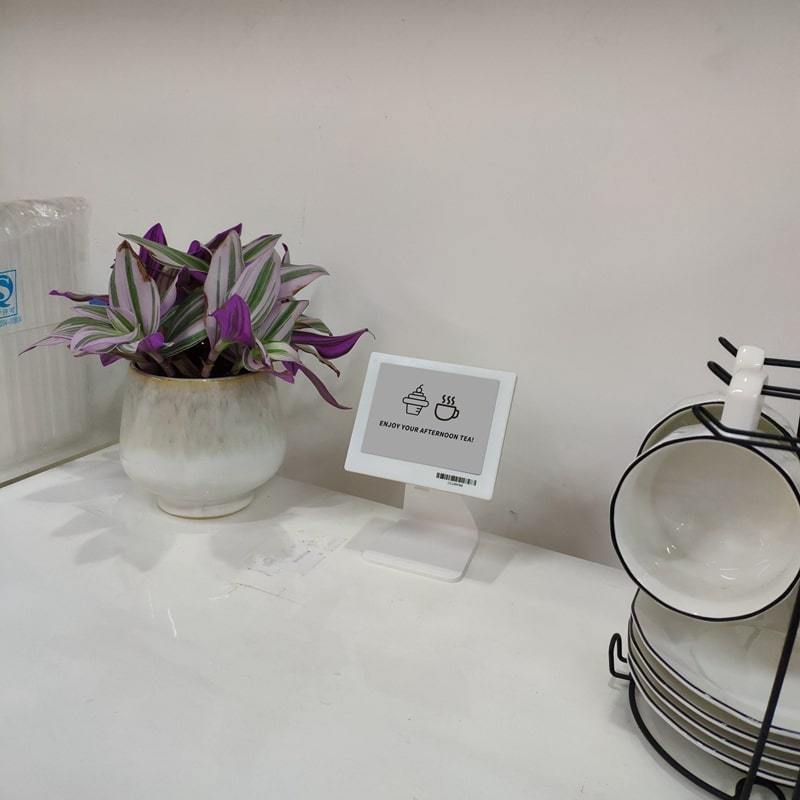 Supporto da tavolo per etichette elettroniche per la vendita al dettaglio