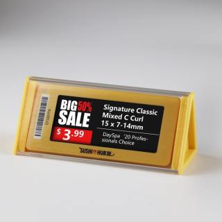 Scatola ESL trasparente per zona panetteria o gastronomia