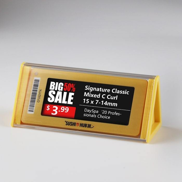 Scatola ESL trasparente per zona panetteria o gastronomia