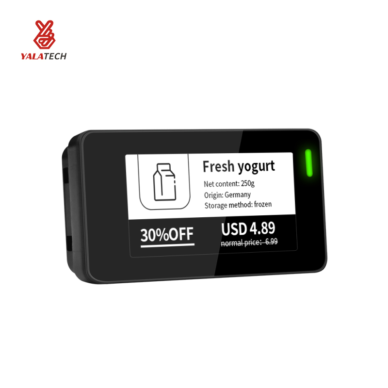 Etichetta per scaffale digitale multilingue per congelatore da 2,13 pollici impermeabile