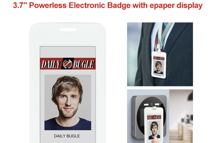 Ti presentiamo il nostro rivoluzionario badge E-Paper